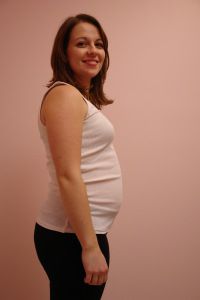 Живот на 15 неделе беременности