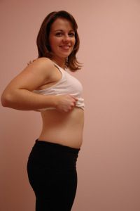 Живот на 8 неделе беременности Живот на 8 неделе беременности