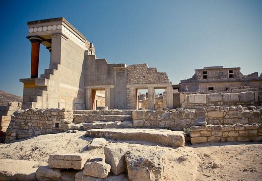 Руины древнего города Гортис