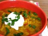 Суп из красной чечевицы с карри