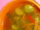 Суп с брюссельской капустой