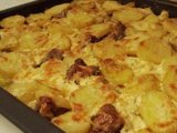 Картошка с мясом в духовке