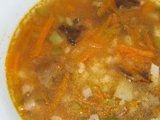 Рассольник с грибами