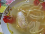 Домашняя куриная лапша