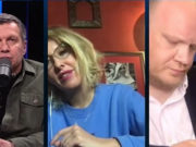 Собчак сбежала с прямого эфира Соловьва