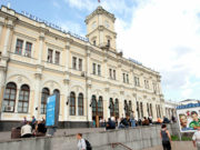 Полную дезинфекцию провели на Ленинградском вокзале