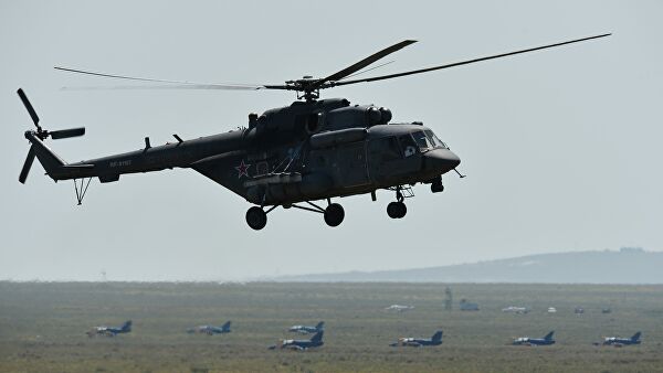 В России запретили полеты военных Ми-8