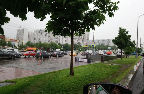 Москву затопило