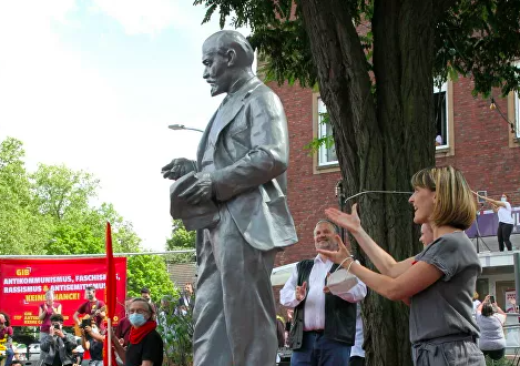 В Германии установили памятник Ленину