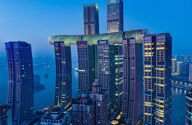 В Китае построили «горизонтальный небоскреб»