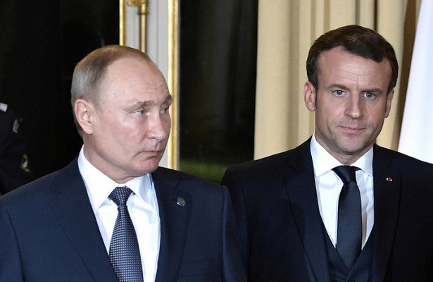 Путин и Макрон обсудили кризис в Белоруссии