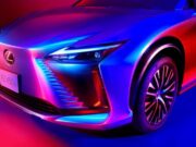 Lexus RZ 2022 впервые показали вживую всему миру