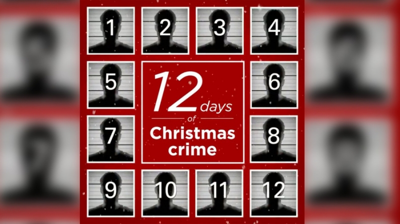 Полиция Лондона выпустила рождественский адвент-календарь с преступниками в розыске