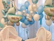 Шары на выписку из роддома: что включить в композицию?