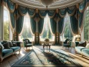 Подбор штор к обоям: правила цветового оформления интерьера