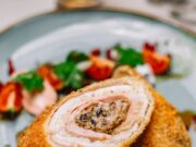 Свиные рулетики с начинкой в духовке