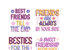 Слова благодарности подруге за дружбу