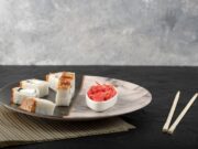 Простой рецепт суши-торта с нори