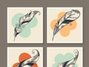 Тату перо на руке: значение для женщин