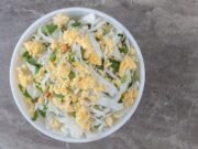 ПП салат с кукурузой и крабовыми палочками