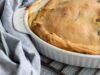 Кефирный пирог с сыром в духовке