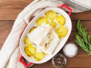 Филе минтая с картошкой в духовке: пошаговый рецепт