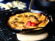 Пышный омлет в духовке как в садике