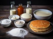Ингредиенты для блинов на молоке