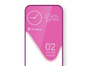 Установка даты и времени на главный экран Samsung Android