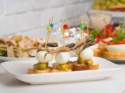 Праздничные закуски на шпажках: рецепты