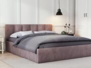 Кровати в мягкой обивке с мягким изголовьем: комфорт и эстетика