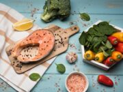 Горбуша с овощами в духовке