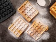 Вафли на кефире в электрической вафельнице