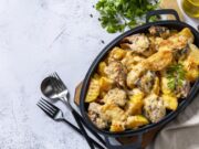 Грибная Картофельная Запеканка в Духовке