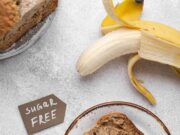 Кекс с бананом в микроволновке