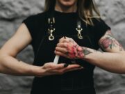 Создание Тату из Бумаги и Духов