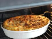 Заливной картофельный пирог в духовке