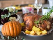 Запекание индейки в духовке в фольге: время приготовления