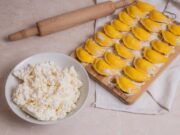 Творожно-банановый десерт в духовке