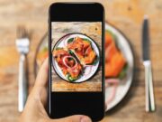 Подписание из ресторана в Instagram