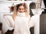 Вязаный воротник крючком для платья