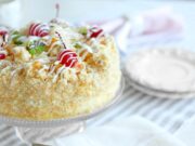 Бездрожжевой торт из слоеного теста