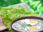 Рыбный суп с солеными огурцами