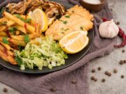 Треска с картошкой в духовке