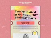 Приглашение на день рождения: SMS-оповещение