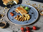 Картошка и филе в духовке