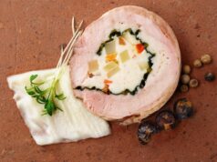 Рецепт куриной колбасы в ветчиннице