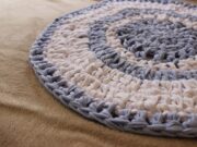 Вязание коврика крючком по кругу
