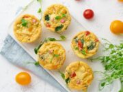 Кексы из курицы и сыра