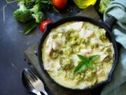 Зеленый борщ с курицей: рецепт